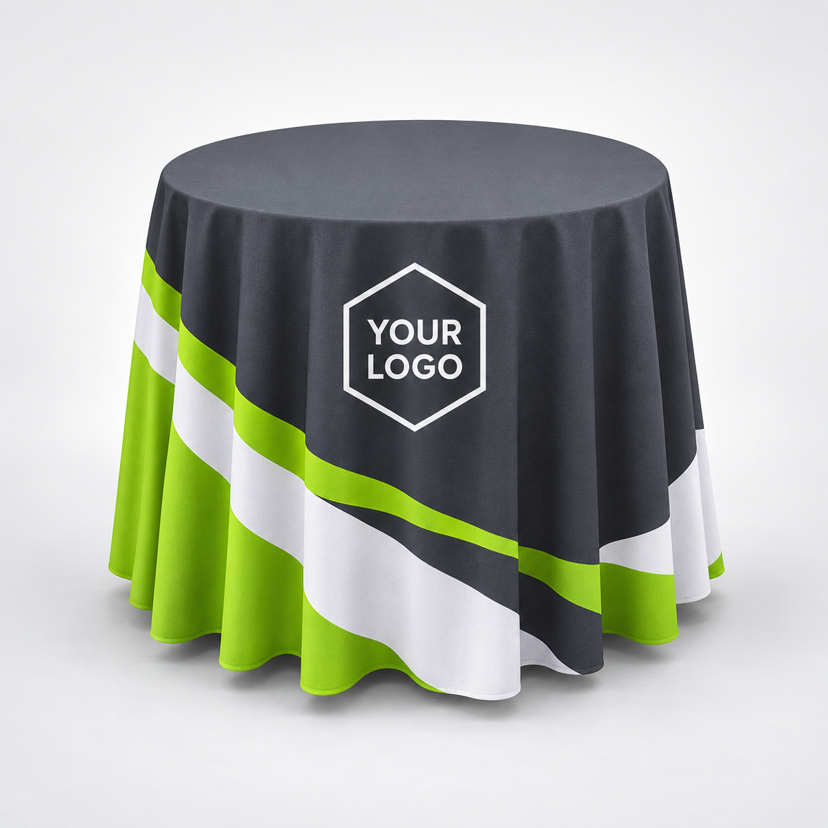 Premium Custom Round Table Drape