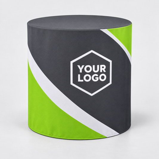 Premium Custom Round Fitted Table Cover