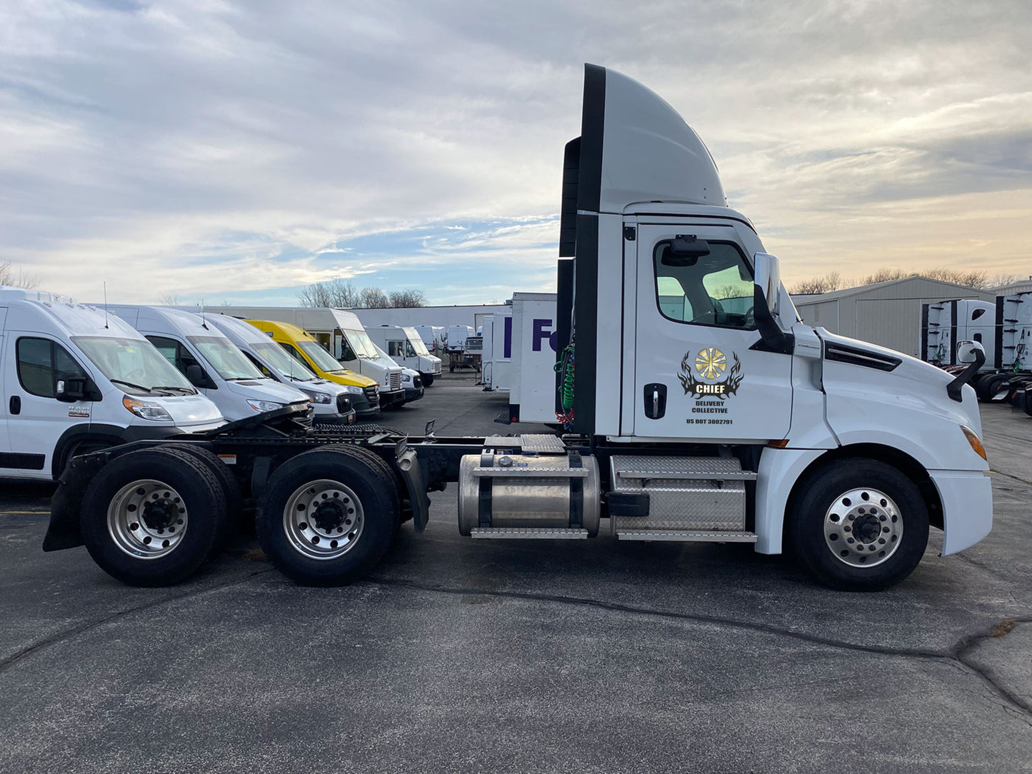 Custom Decal - Chief Delivery Collective (Freightliner)