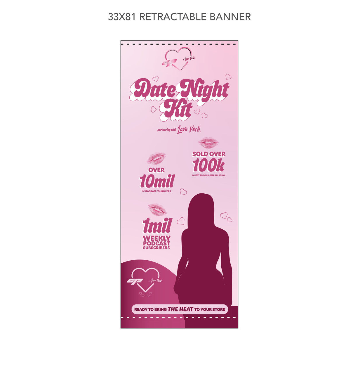 Custom Retractable Banner - Date Night