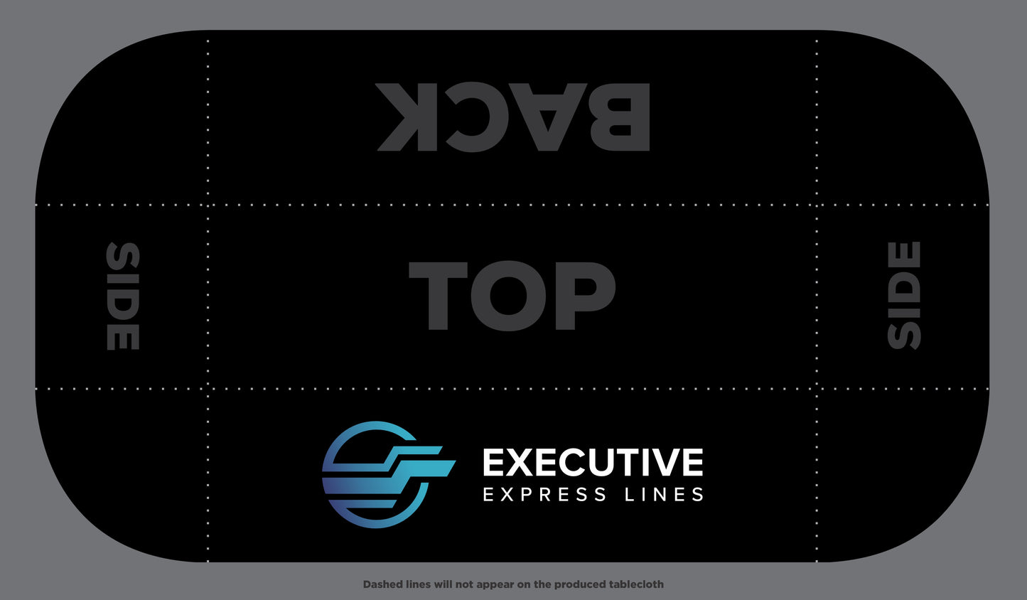 Custom Tablecloth - Executive Express