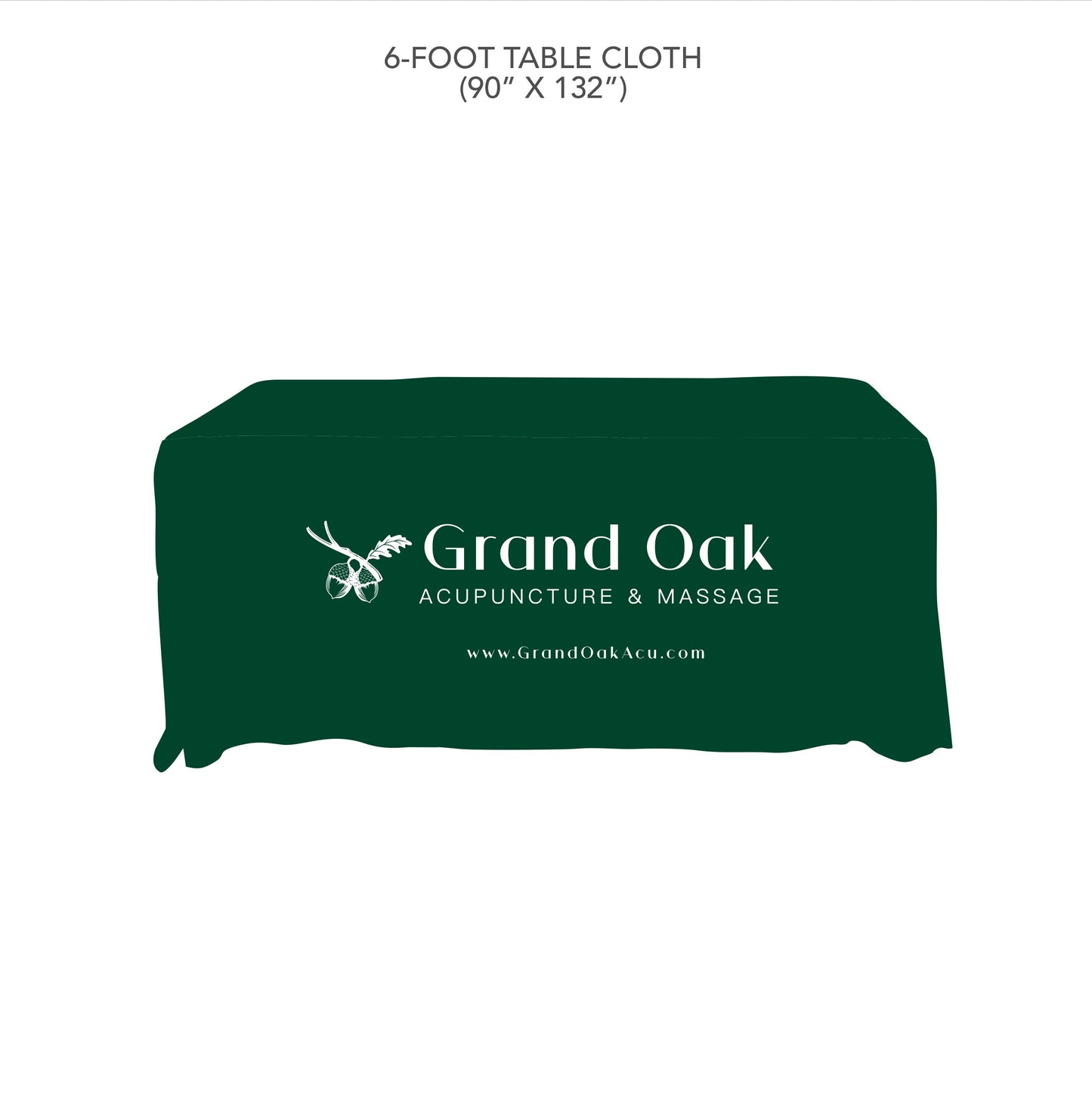 Custom Tablecloth - Grand Oak