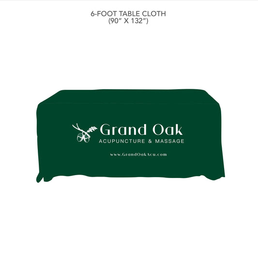 Custom Tablecloth - Grand Oak
