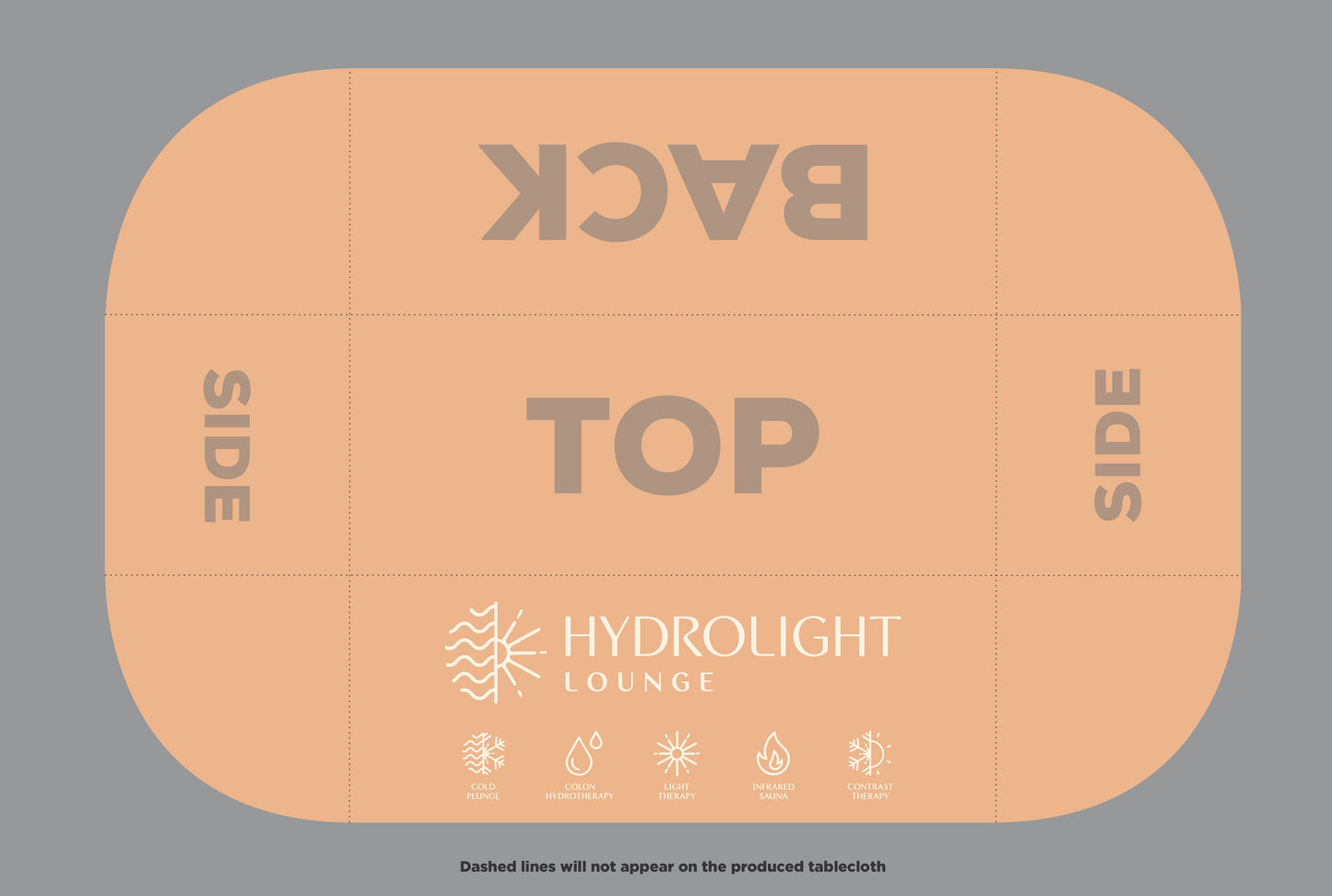 Custom Premium Tablecloth - Hydrolight