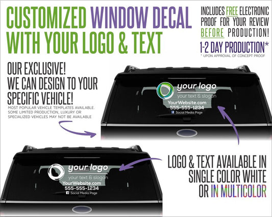 Custom Window Decal