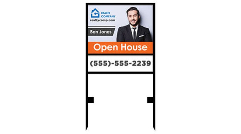 Custom Frame-Style Real Estate Sign