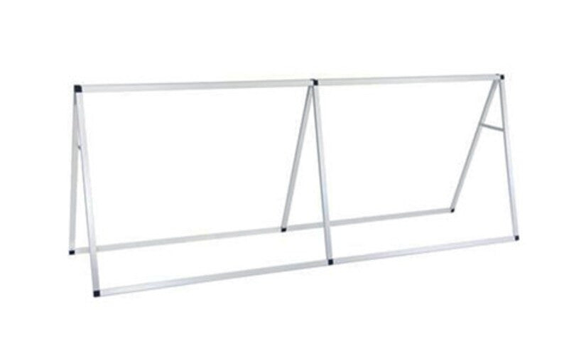 Signcomp Banner Frame Custom A-Frame Banner Style Sign – Carbon Graphic Design