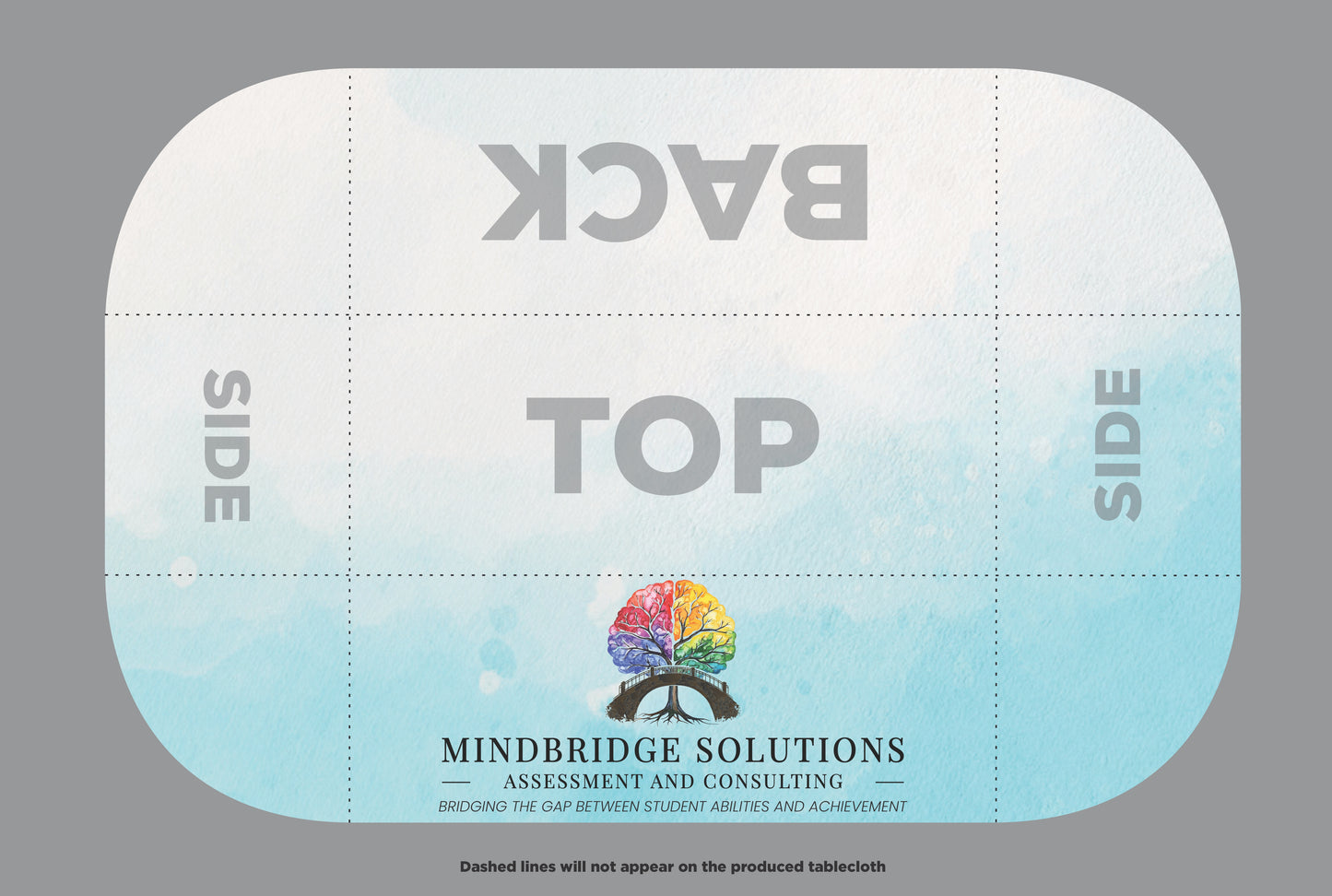 Custom Tablecloth - Mindbridge Solutions