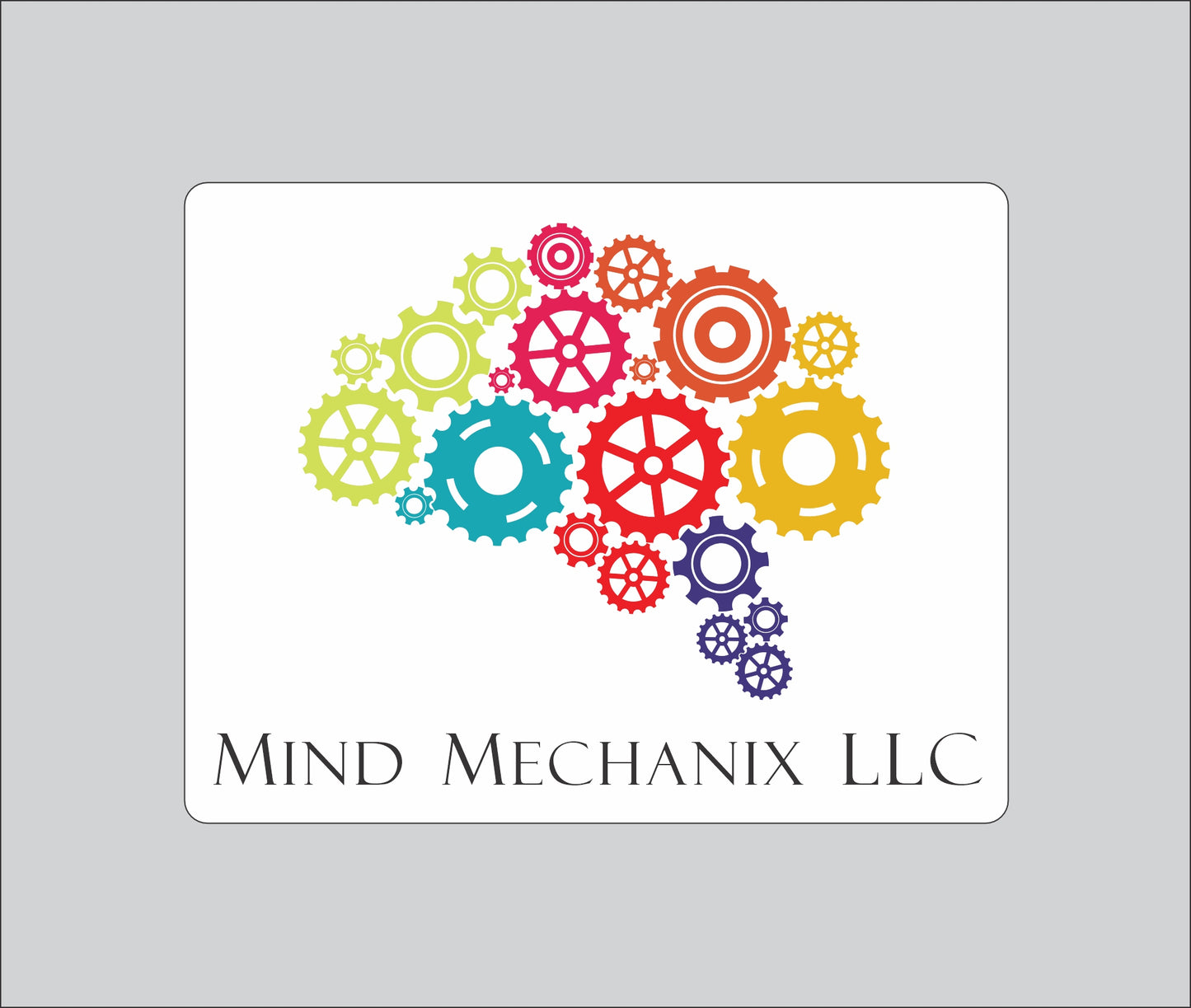 Custom Decal - Mind Mechanix LLC - Small Sticker 2025
