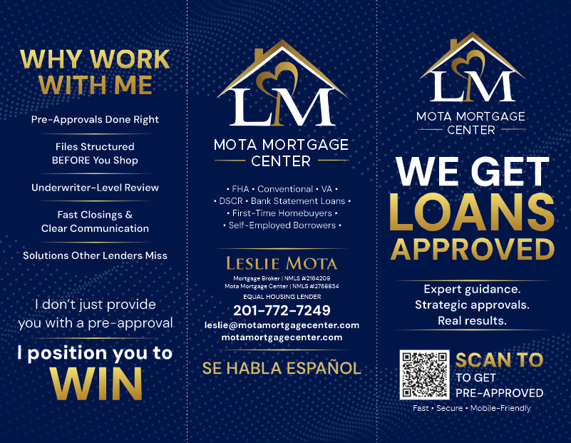 Custom Trifold Brochure - Mota Mortgage (2026)