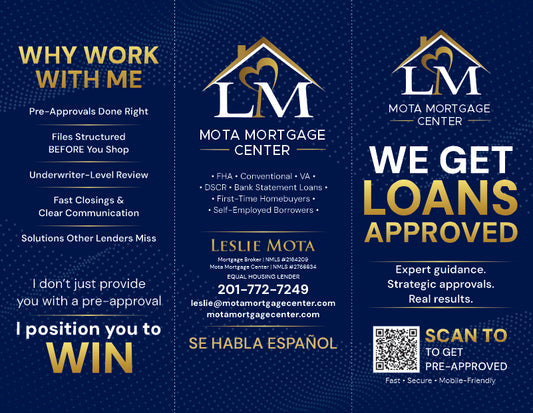 Custom Trifold Brochure - Mota Mortgage (2026)