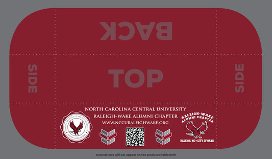 Custom Premium Tablecloth - NCCU