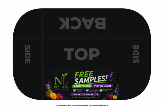 Custom Tablecloth - Next Level Wellness