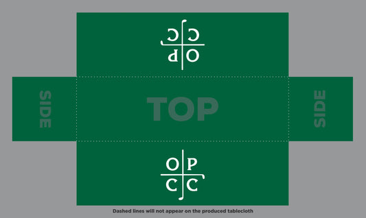Custom Fitted Tablecloth - OPCC