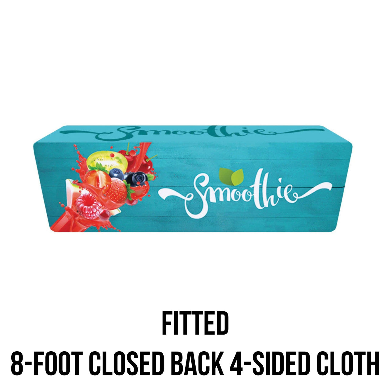 Premium Grade Custom Fitted Style Tablecloth - Multiple Sizes