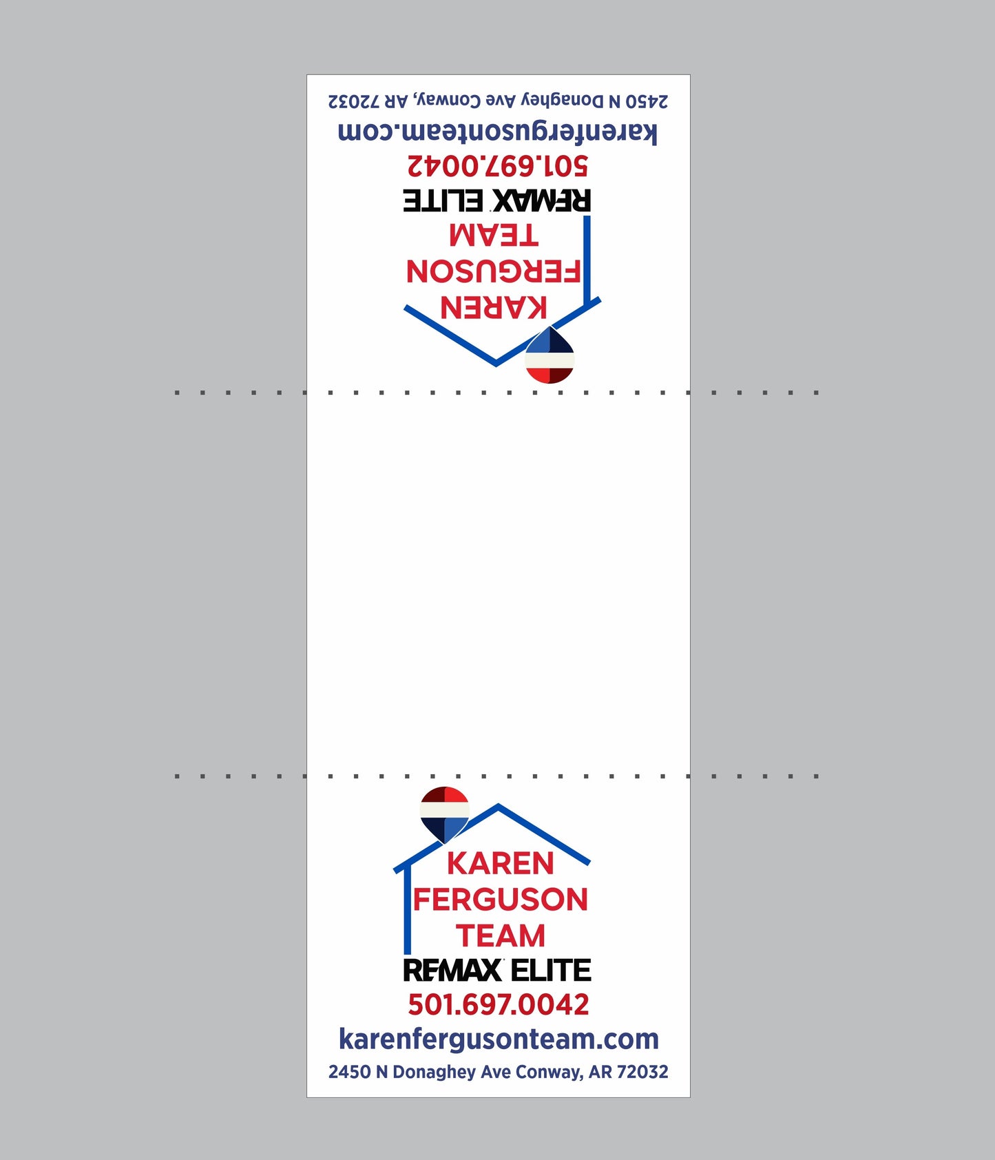 Custom Table Runner - Remax Elite Karen Ferguson Team (2025)