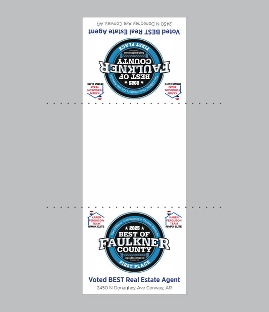 Custom Table Runner - Remax Elite Karen Ferguson Team Best of 2025