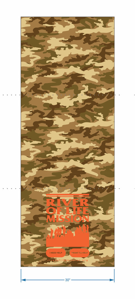 Custom Table Runner - River of Life v1