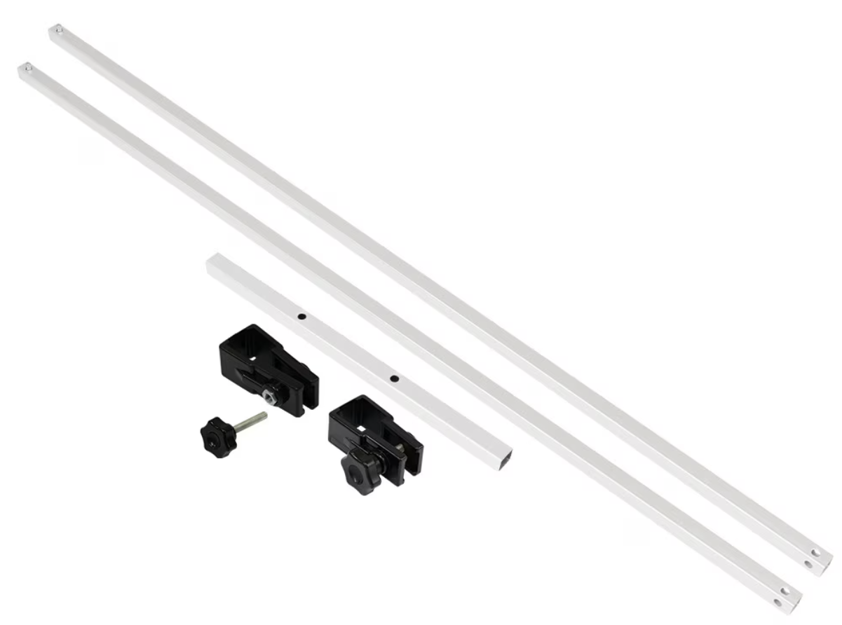 10 ft. Canopy Tent Square Steel Rail (Hardware Only)