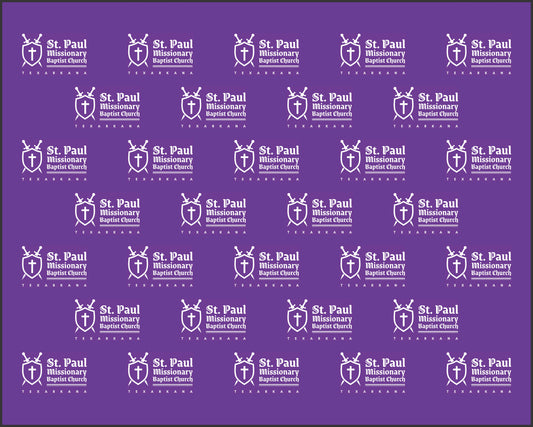 Custom Step & Repeat Banner & Stand - St Paul Missionary Baptist