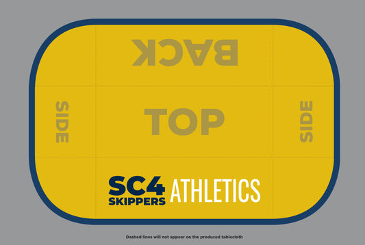 Custom Tablecloth - SC4 Athletics