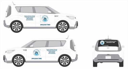 Custom Decal Package - Two Sisters Cleaning (2025)