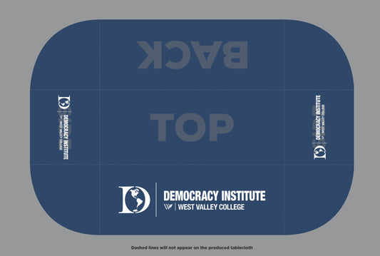 Custom Tablecloth - West Valley Democracy Institute