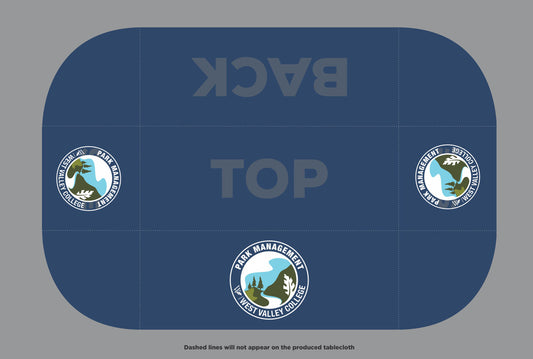 Custom Tablecloth - West Valley Park Management