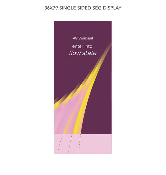 Custom SEG Display - Windsurf flow state