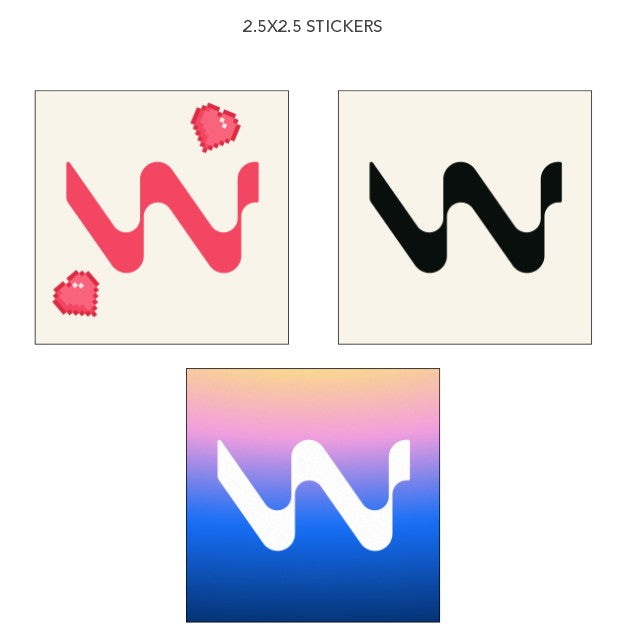 Custom Stickers - Windsurf (On-Hand Stock - 3 Styles)